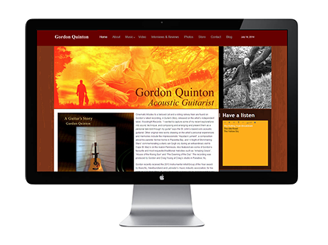 gordon quinton website